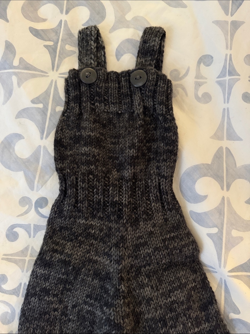 Misha & Puff Knit Baby Overalls